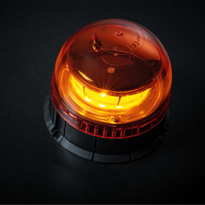 Girofar LED Omologat de Avertizare, Strands Big Energy, Chihlimbar - EDK.ro