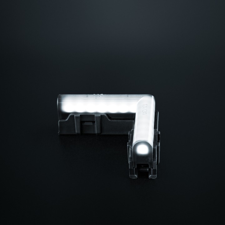 Proiector LED Omologat Pentru Poziții, Strands Freedom Dark Line - EDK.ro