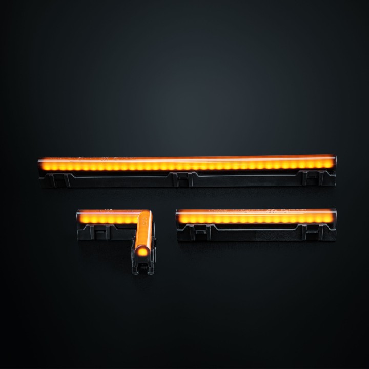 LED Warning Light, Strands Freedom Dark Line - EDK.ro