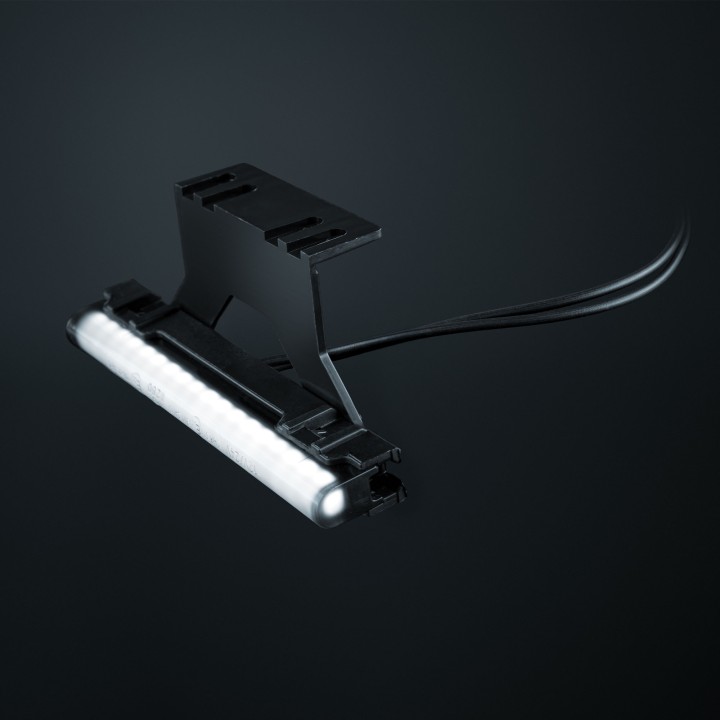 Proiector LED Omologat Pentru Poziții, Strands Freedom Dark Line 125mm - EDK.ro