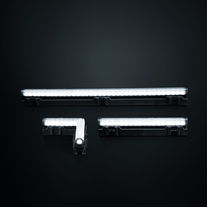 Proiector LED Omologat Pentru Poziții, Strands Freedom Dark Line 125mm - EDK.ro