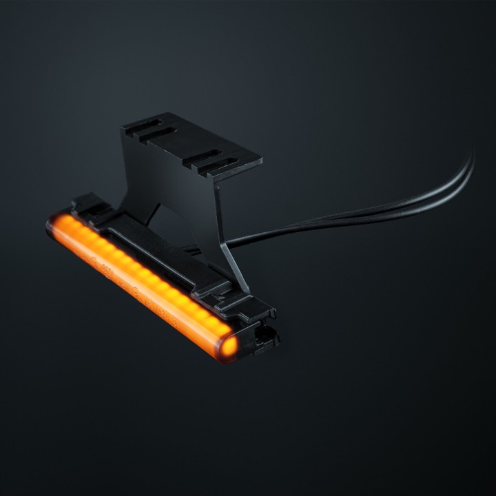 Lumină LED de Avertizare, Strands Freedom Dark Line 125mm - EDK.ro
