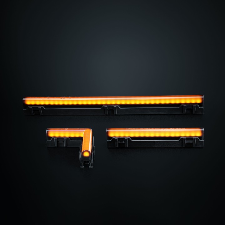 LED Warning Light, Strands Freedom Dark Line 125mm - EDK.ro