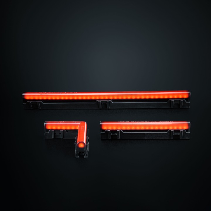 Proiector LED Omologat Pentru Poziții, Strands Freedom Dark Line 250mm - EDK.ro
