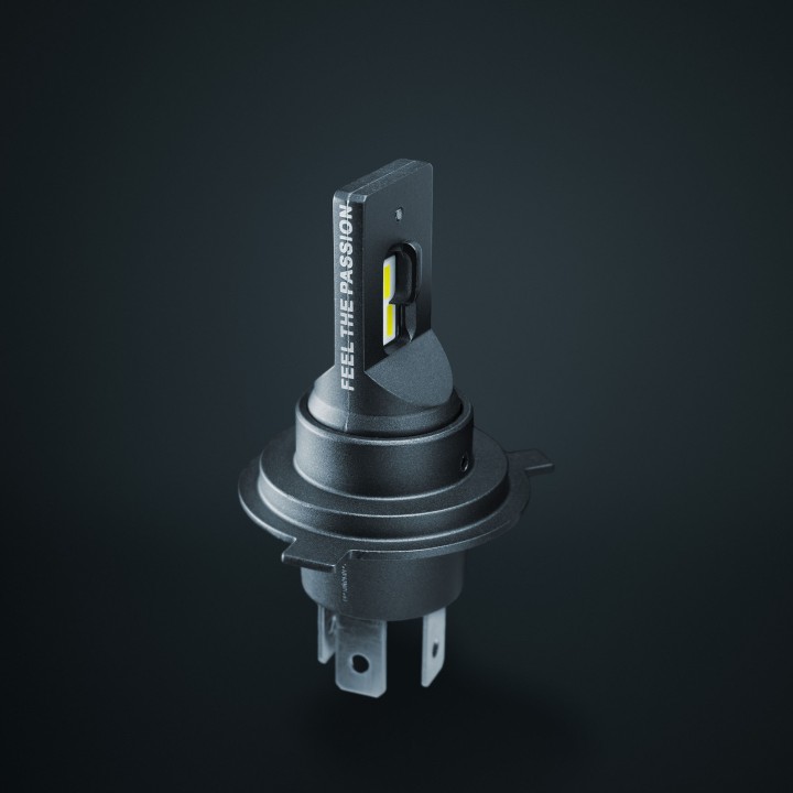 EC Approved LED Conversion Kit for Headlights, Strands Big Energy H4 - EDK.ro