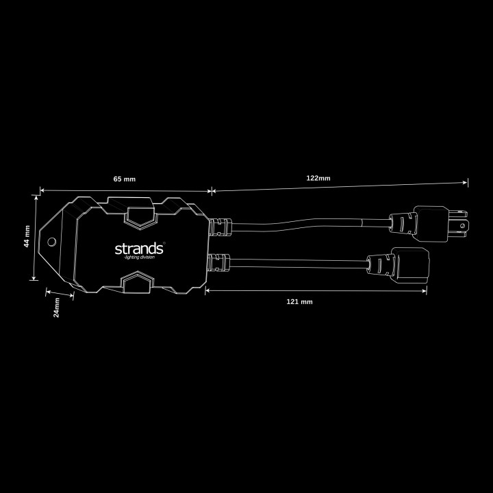 Kit Electric Pentru Proiectoare LED, Strands CAN Bus Decoder Big Energy H4 - EDK.ro