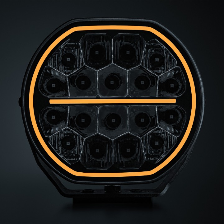 Proiector LED Omologat, Strands Big Energy 2.0 9" - EDK.ro