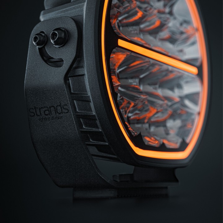 Proiector LED Omologat, Strands Big Energy 2.0 9" - EDK.ro