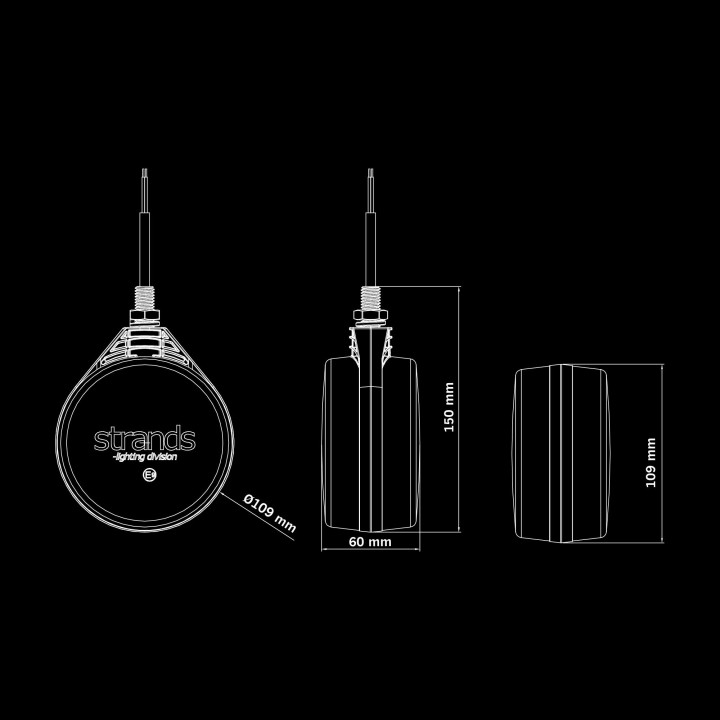 LED Warning Light, Strands For9T A&A - EDK.ro