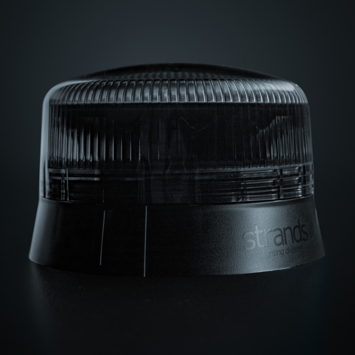 EC Approved LED Beacon Warning Light, Strands Freedom Black Raven Pharos - EDK.ro