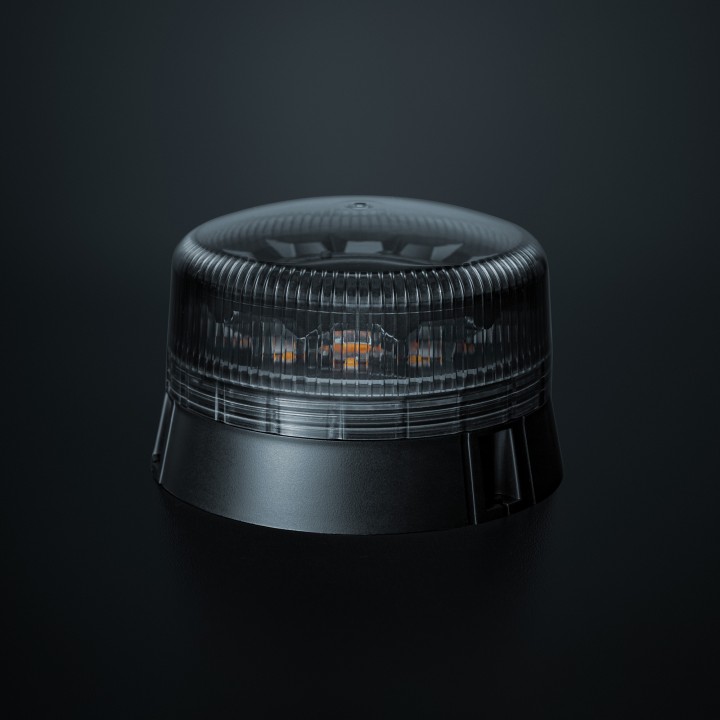 EC Approved LED Beacon Warning Light, Strands Freedom Black Raven Pharos - EDK.ro