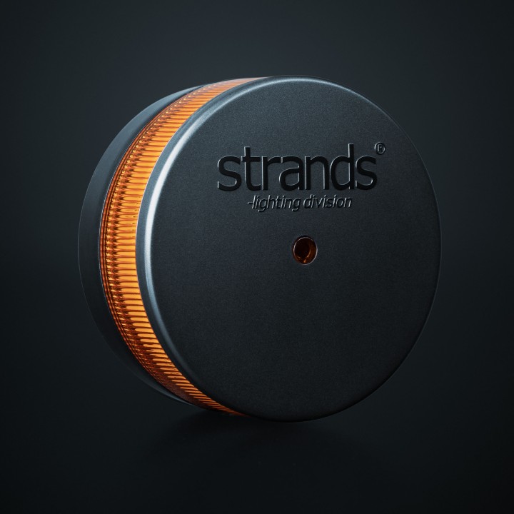 EC Approved LED Beacon Warning Light, Strands Unity 107mm - EDK.ro