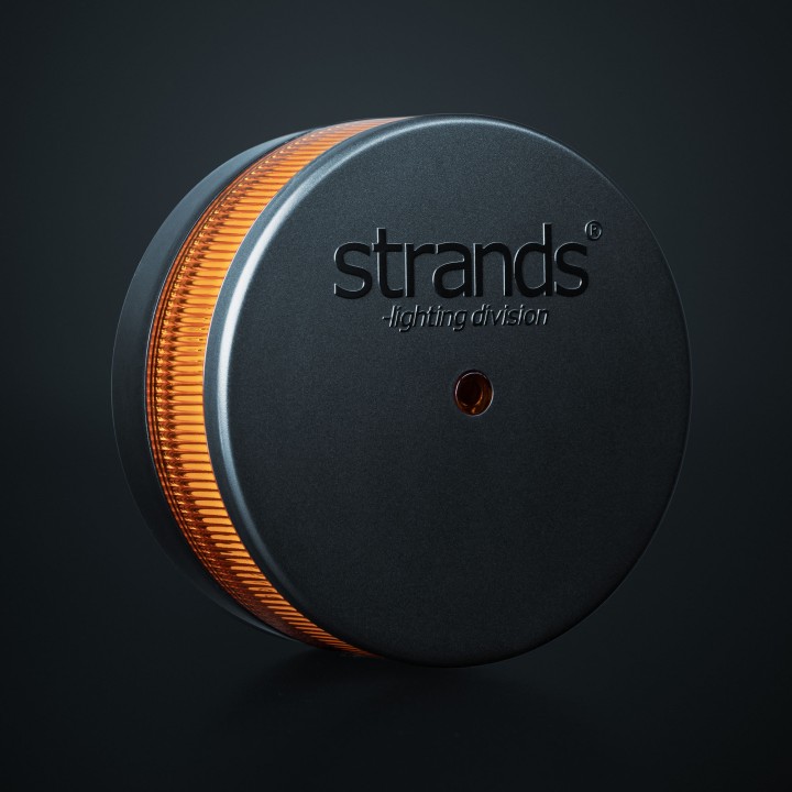 EC Approved LED Beacon Warning Light, Strands Unity 107mm - EDK.ro