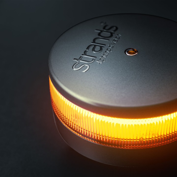 EC Approved LED Beacon Warning Light, Strands Unity 107mm - EDK.ro