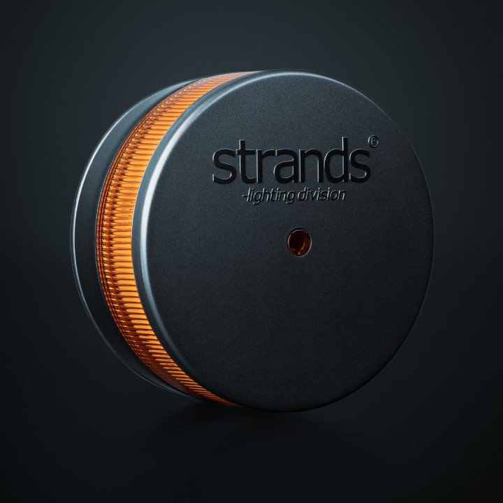 EC Approved LED Beacon Warning Light, Strands Unity 107mm - EDK.ro