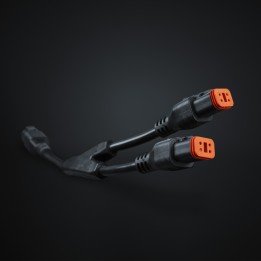 Electric Cable Kit for LED Projectors, Strands Connector Splitter Pro DT 4 to 2x DT 4 - EDK.ro