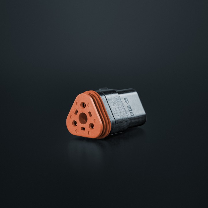 Kit Electric Pentru Proiectoare LED, Strands Connector Set Pro DT 3 Plug - EDK.ro