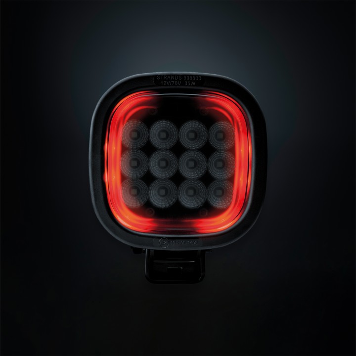 EC Approved LED Projector, Strands President 35W, Red - EDK.ro