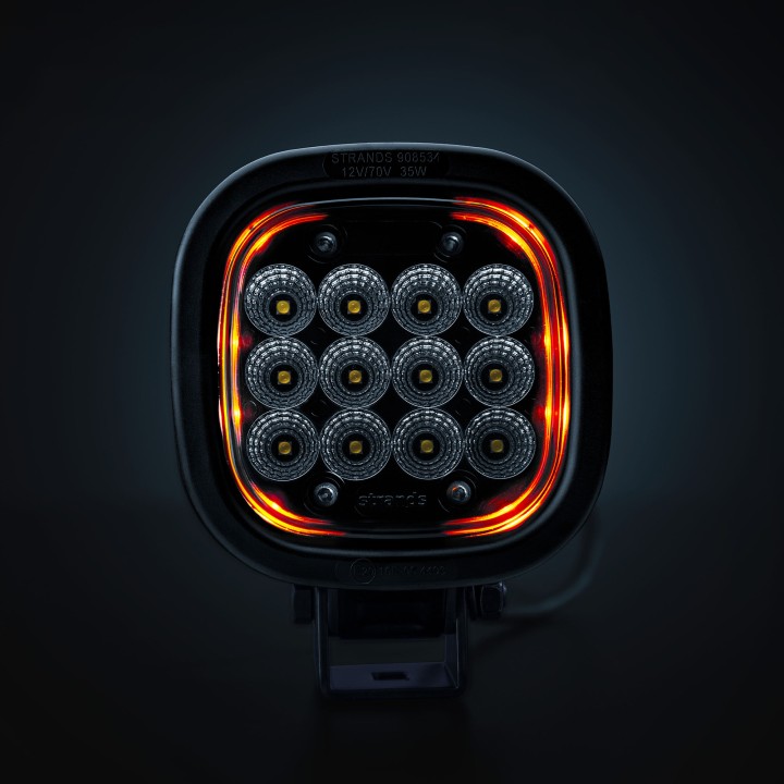 EC Approved LED Projector, Strands President 24W, Amber - EDK.ro