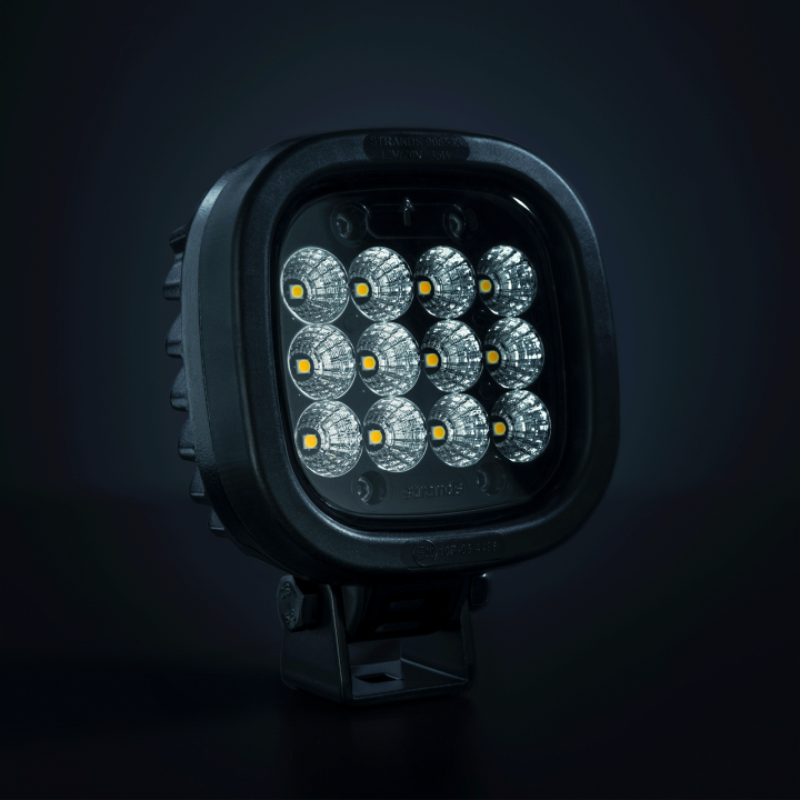 Proiector LED Omologat, Strands President 24W, Roșu - EDK.ro