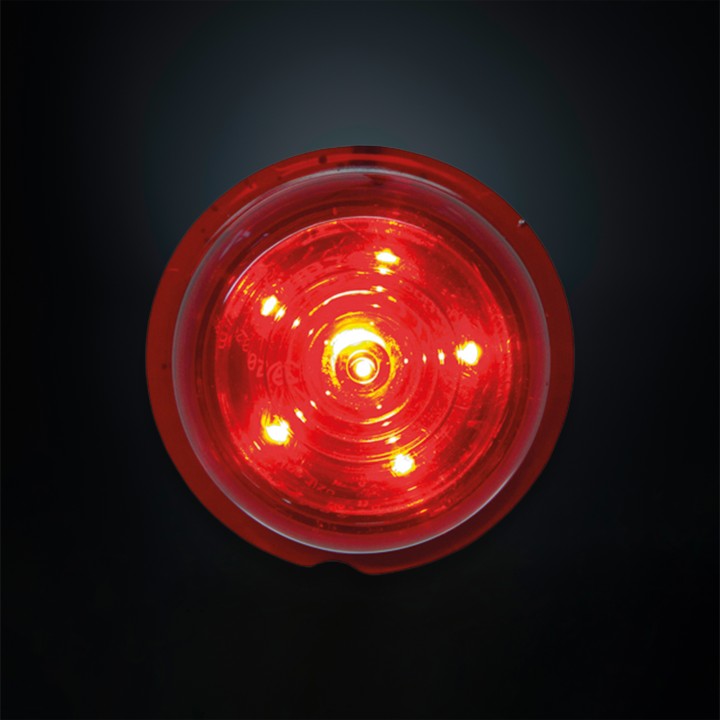 EC Approved LED Position Light Projector, Strands Viking, Red - EDK.ro