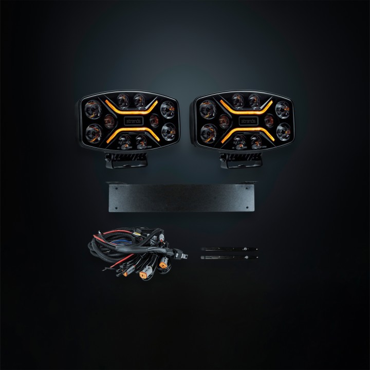 EC Approved LED Projector, Strands Dark Knight Insane 2x - EDK.ro
