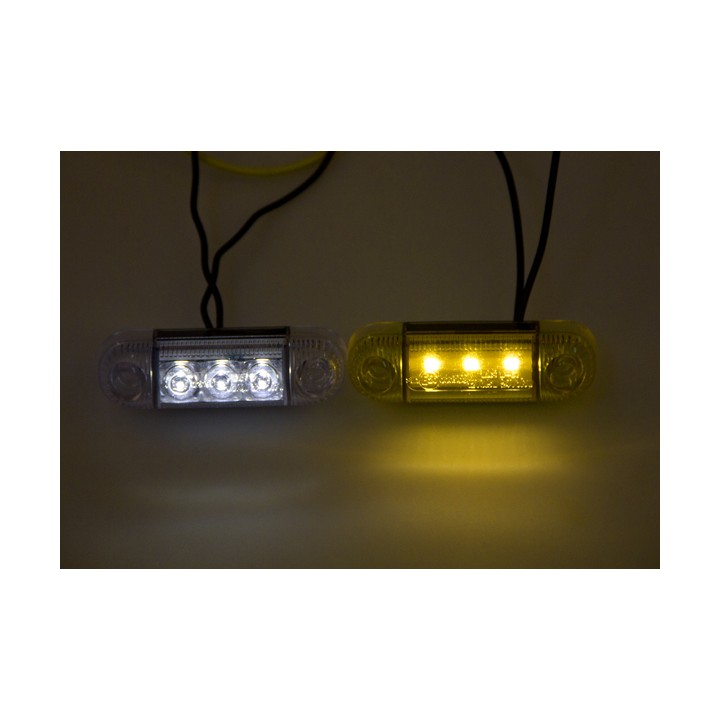 Proiector LED Omologat Pentru Poziții, Strands, Galben - EDK.ro