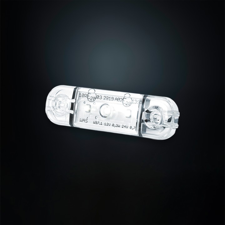 LED Warning Light, Strands Freedom Legacy, Clear - EDK.ro