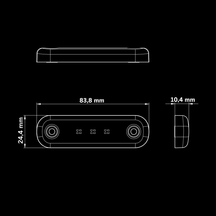 Lumină LED de Avertizare, Strands Freedom Legacy - EDK.ro