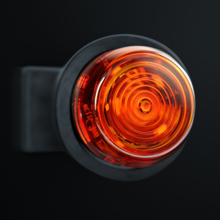 LED Warning Light, Strands Viking, Amber - EDK.ro
