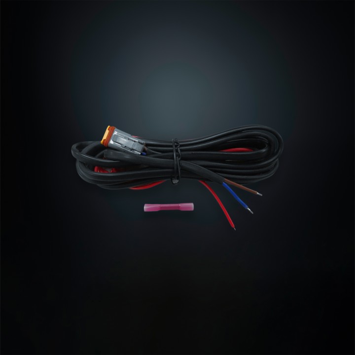 Electric Cable Kit for LED Projectors, Strands Cable DT Female 2m - EDK.ro