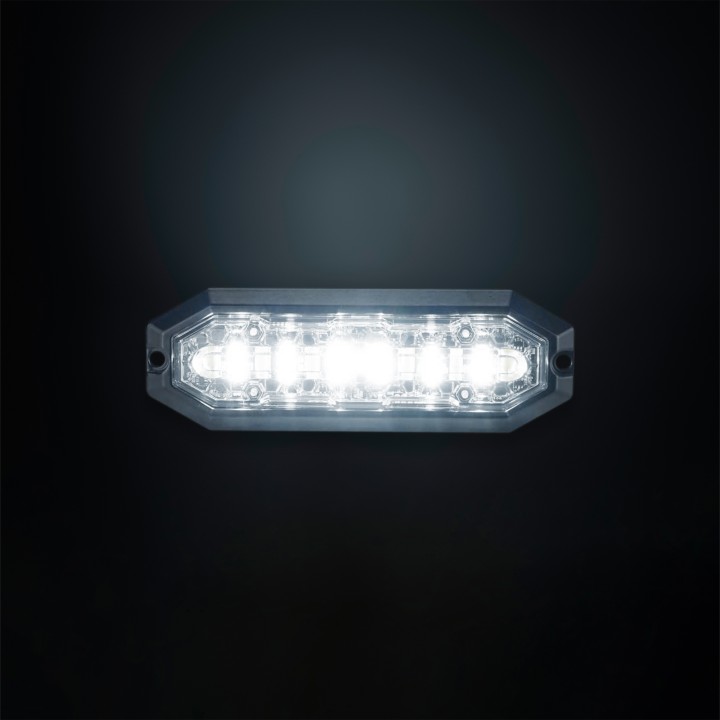 Lumină LED de Avertizare, Strands Duo, Alb/Chihlimbar - EDK.ro