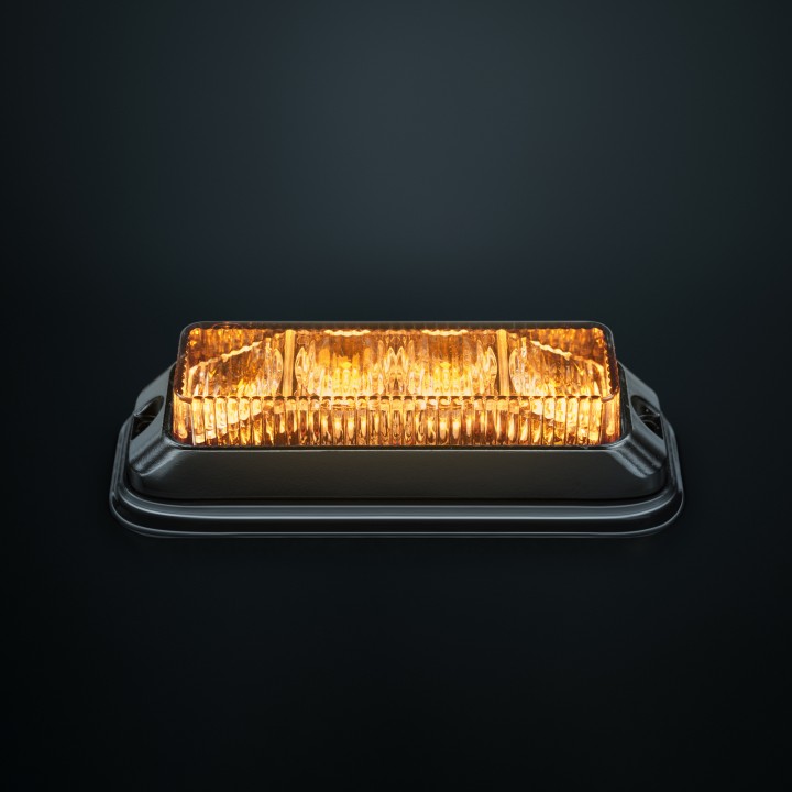 Lumină LED de Avertizare, Strands, Chihlimbar - EDK.ro