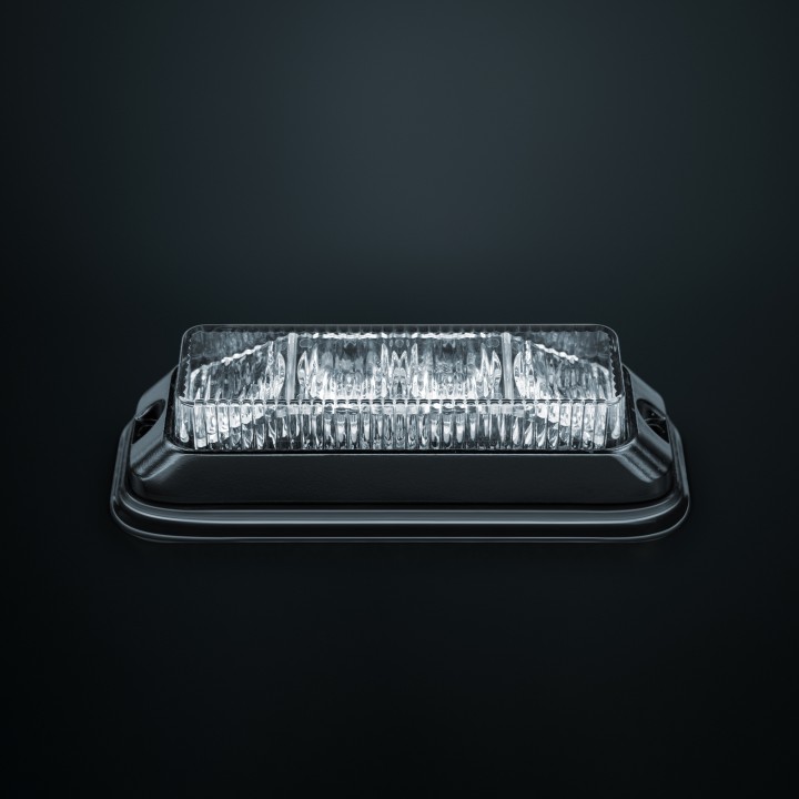 Lumină LED de Avertizare, Strands, Chihlimbar - EDK.ro