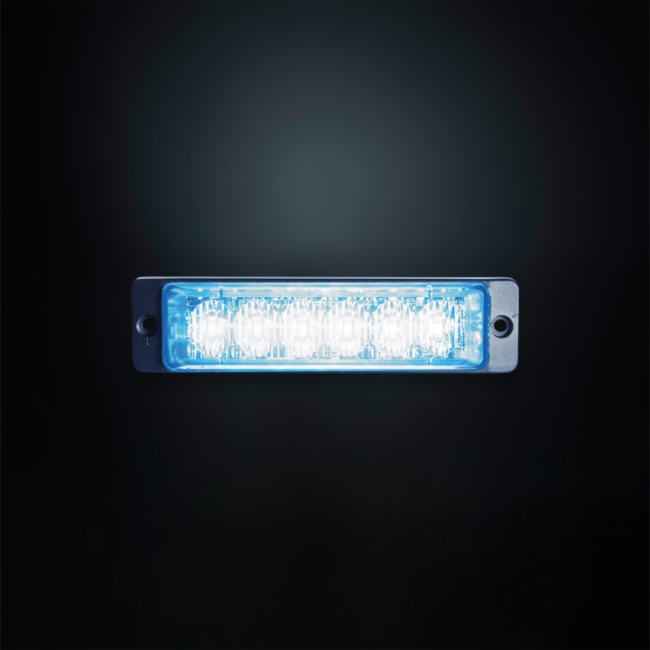 Lumină LED de Avertizare, Strands, Albastru - EDK.ro