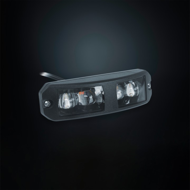 EC Approved LED Projector, Strands Curved, Amber - EDK.ro