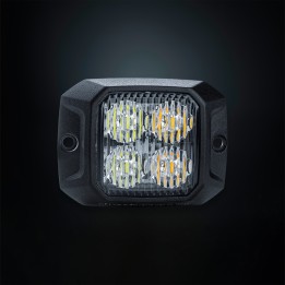 LED Warning Light, Strands Duo, White/Amber - EDK.ro