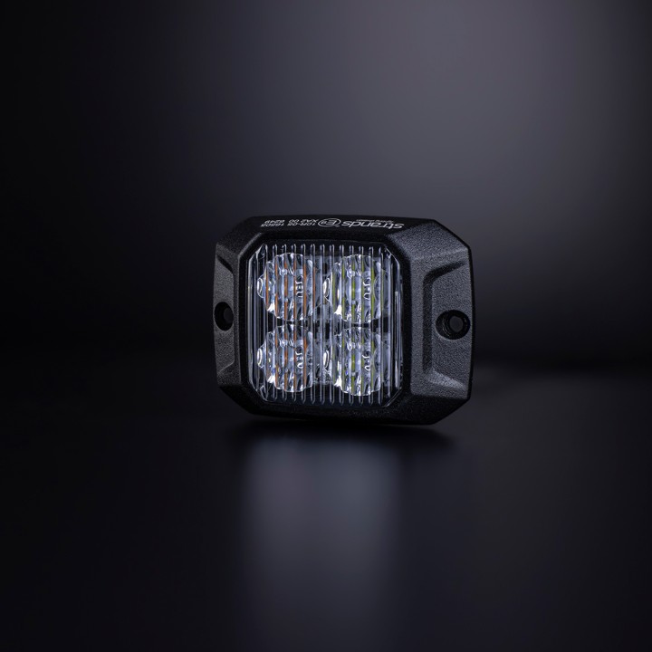 Lumină LED de Avertizare, Strands Duo, Alb/Chihlimbar - EDK.ro