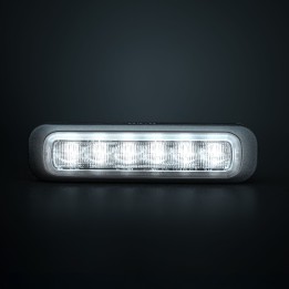 Proiector LED Omologat, Strands Dark Knight, Alb - EDK.ro