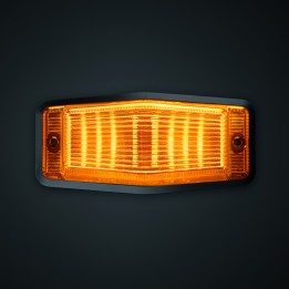 LED Warning Light, Strands IZE LED, Amber - EDK.ro