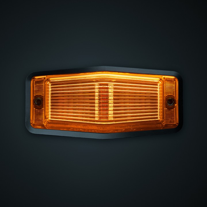 LED Warning Light, Strands IZE LED, Amber - EDK.ro