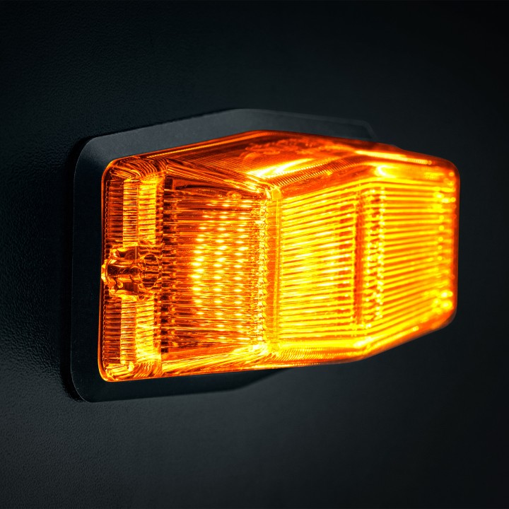 LED Warning Light, Strands IZE LED, Amber - EDK.ro