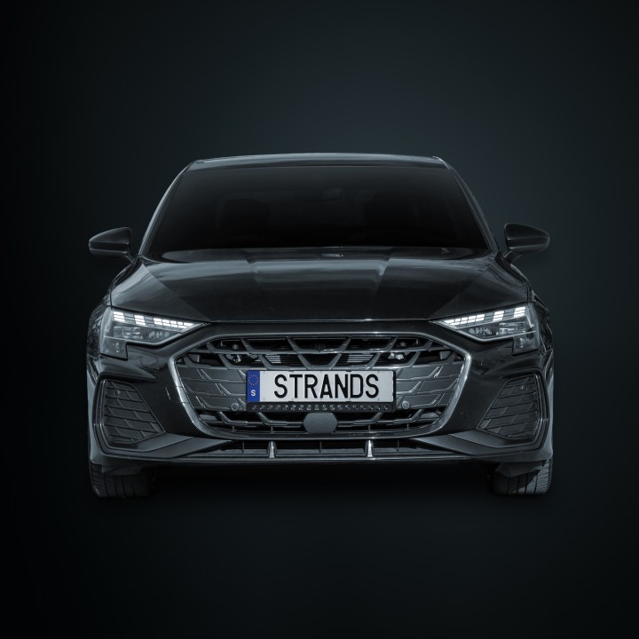 EC Approved LED Projector Integration Kit for Number Plate, Strands Nuuk E-Line 20", Audi A3 2024 - Present - EDK.ro