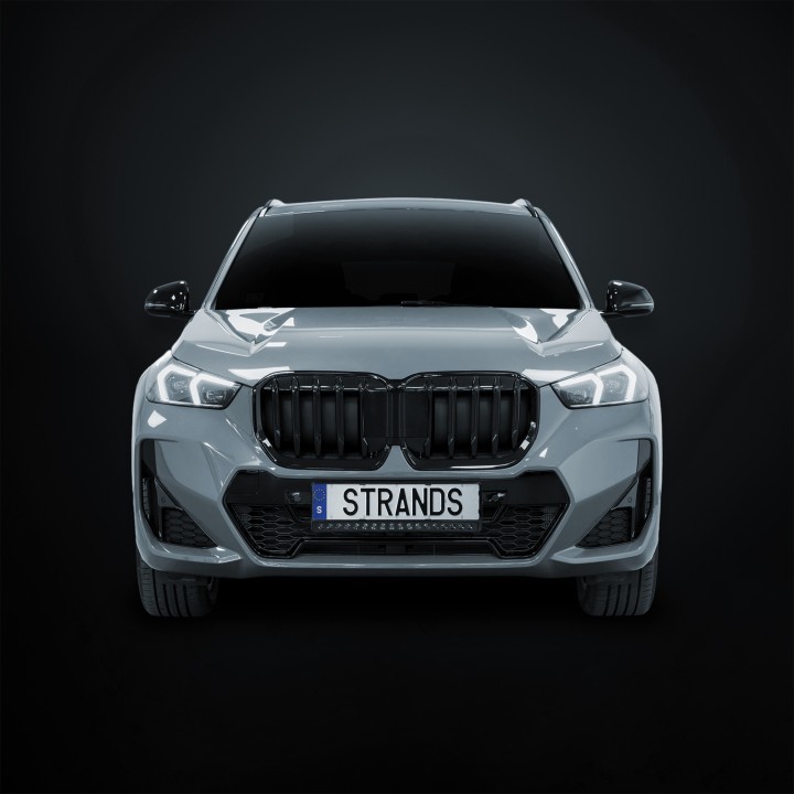 Kit de Integrare Proiectoare LED Omologate Pentru Numărul de Înmatriculare, Strands Nuuk E-Line 20", BMW X1 2023 - Prezent - EDK