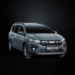 EC Approved LED Projector Integration Kit for Number Plate, Strands Nuuk E-Line 20", Dacia Jogger 2025 - Present - EDK.ro