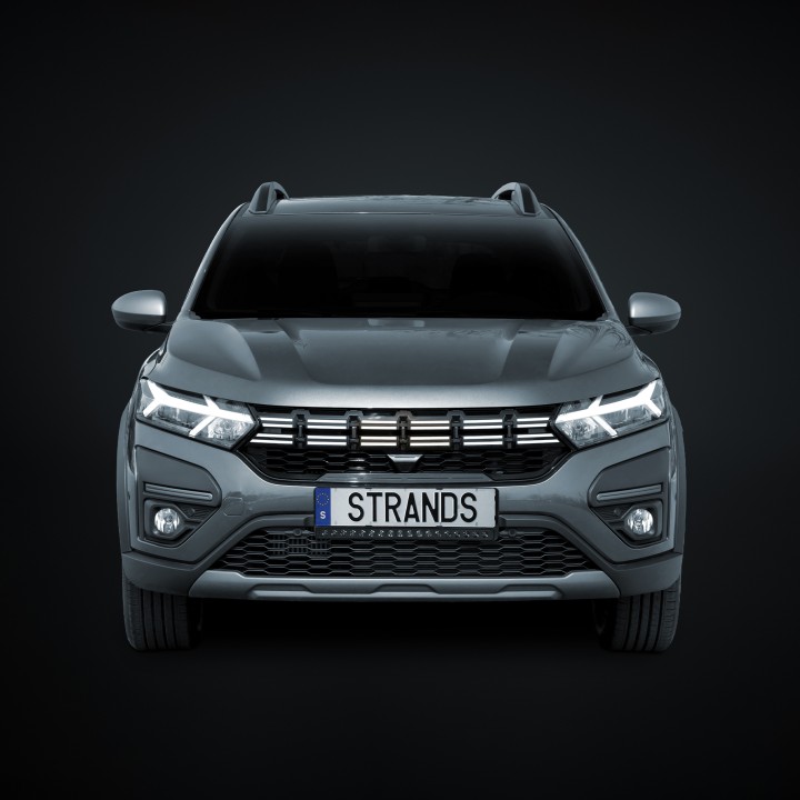 EC Approved LED Projector Integration Kit for Number Plate, Strands Nuuk E-Line 20", Dacia Sandero 2026 - Present - EDK.ro