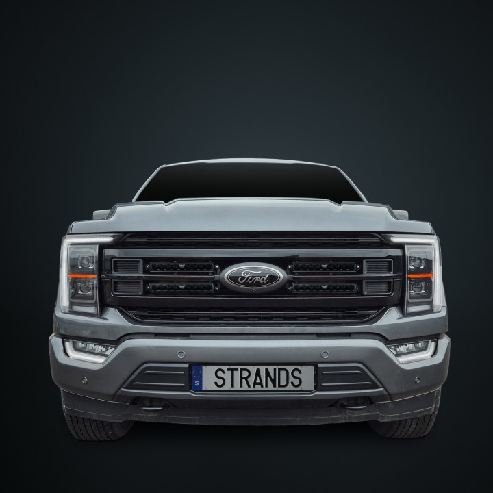 EC Approved LED Projector Integration Kit for Grille, Strands 10", Ford F-150 2024 - Present - EDK.ro