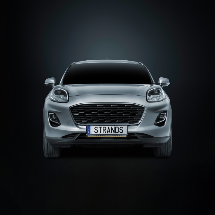 EC Approved LED Projector Integration Kit for Number Plate, Strands Nuuk D-Line 20", Ford Puma 2024 - Present - EDK.ro