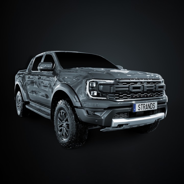 Kit de Integrare Proiectoare LED Omologate Pentru Grilă, Strands 20", Ford Ranger Raptor 2023 - Prezent - EDK.ro