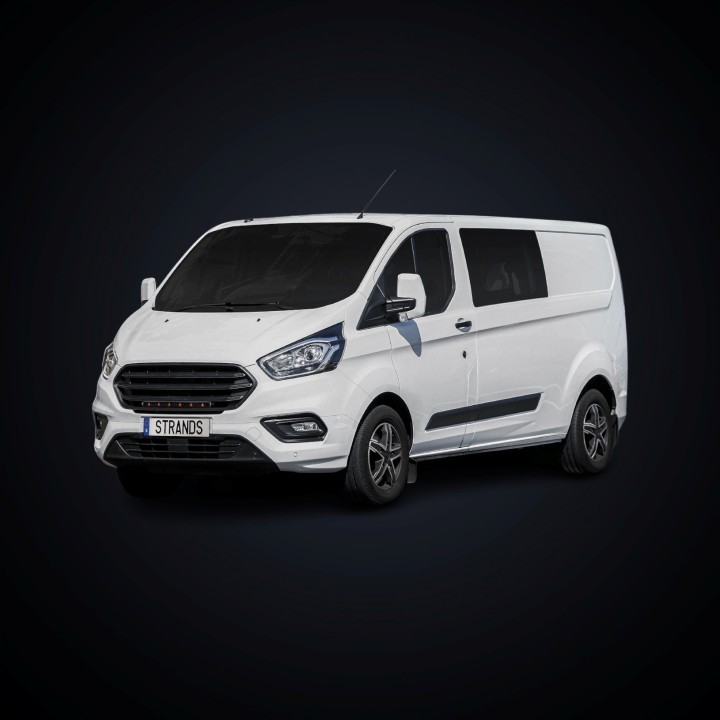Kit de Integrare Proiectoare LED Omologate Pentru Grilă, Strands 20", Ford Transit Custom 2018 - Prezent - EDK.ro